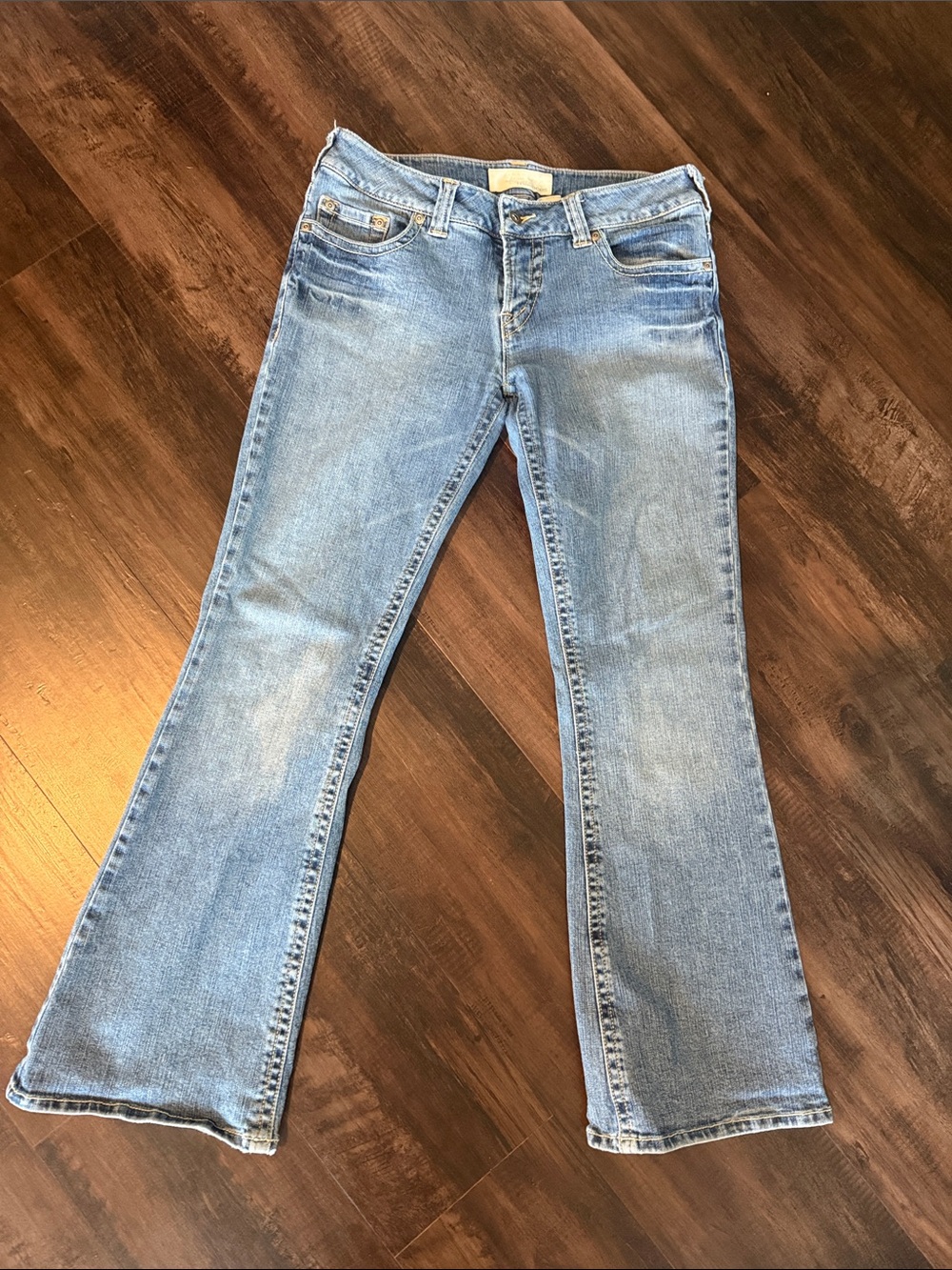 Y2K Maurices Light Wash Flare Jeans